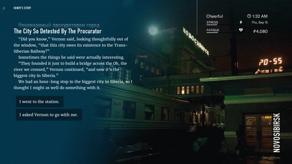 Игра Wanderlust: Transsiberian, скриншот