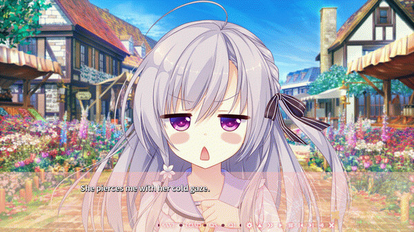 Игра Waning Flowers of a World Eternal - The Rainbow Appears After Flowering Rain, скриншот