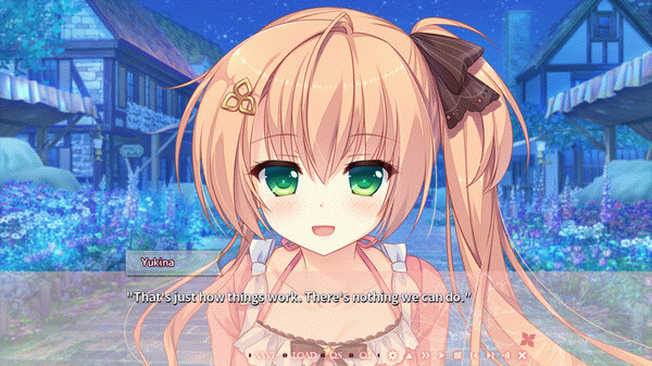 Игра Waning Flowers of a World Eternal - The Rainbow Appears After Flowering Rain, скриншот