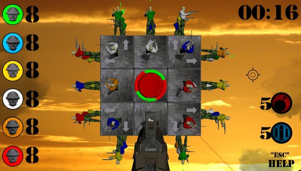 Игра War Cube, скриншот