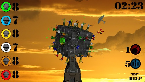 Игра War Cube, скриншот