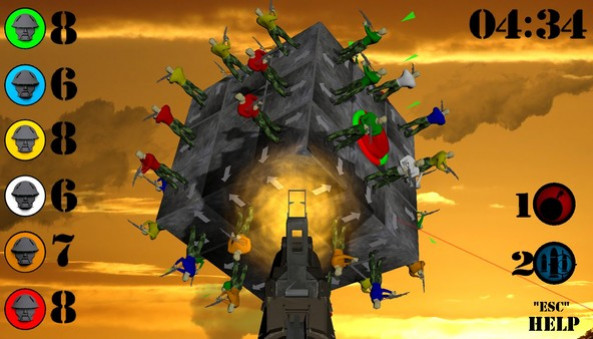 Игра War Cube, скриншот
