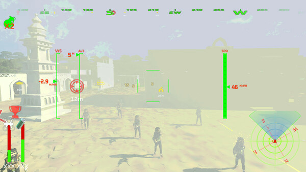 Игра War Drone, скриншот