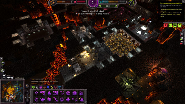 Игра War for the Overworld, скриншот