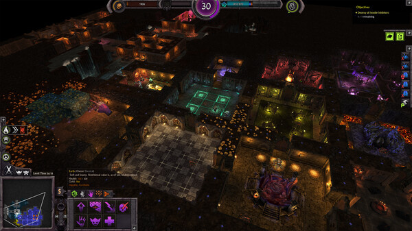 Игра War for the Overworld, скриншот