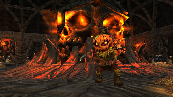 Игра War for the Overworld - Seasonal Worker Skins, скриншот
