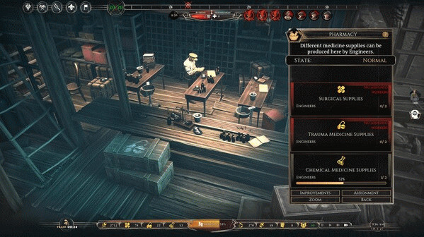 Игра War Hospital, скриншот