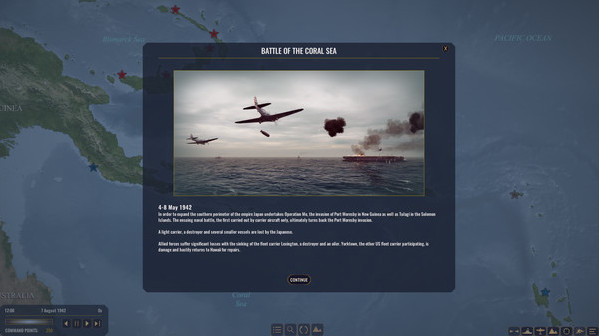 Игра War on the Sea, скриншот