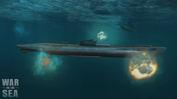 Игра War on the Sea, скриншот