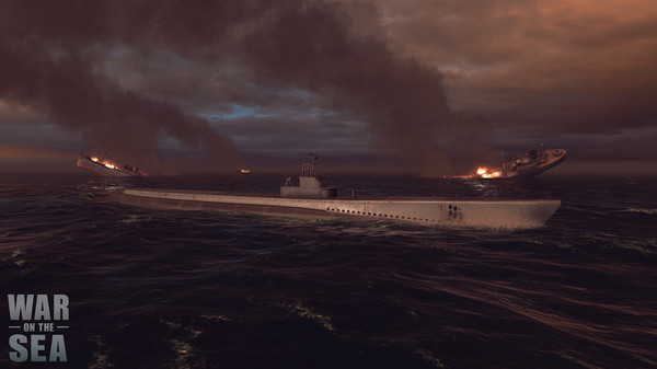 Игра War on the Sea, скриншот