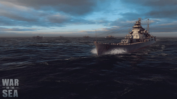 Игра War on the Sea, скриншот