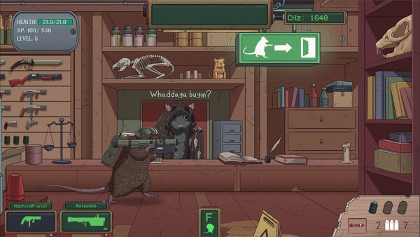 Игра WAR RATS: The Rat em Up, скриншот