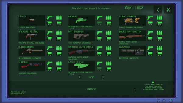 Игра WAR RATS: The Rat em Up, скриншот