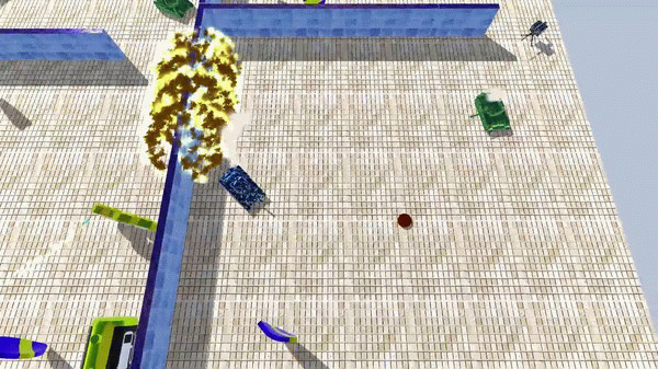 Игра War Tanks, скриншот