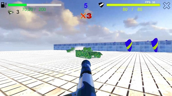 Игра War Tanks, скриншот