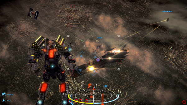 Игра War Tech Fighters, скриншот
