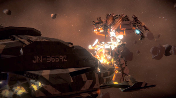 Игра War Tech Fighters, скриншот