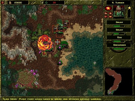 Игра War Wind II: Human Onslaught, скриншот