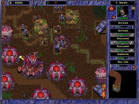 Игра War Wind II: Human Onslaught, скриншот