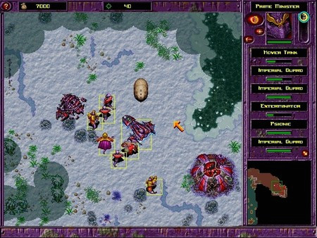 Игра War Wind II: Human Onslaught, скриншот