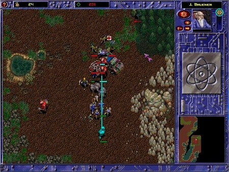 Игра War Wind II: Human Onslaught, скриншот