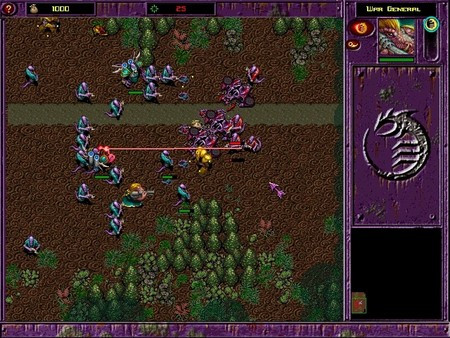 Игра War Wind II: Human Onslaught, скриншот