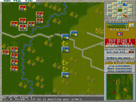 Игра Wargame Construction Set II: Tanks!, скриншот