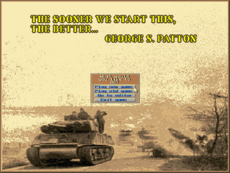 Игра Wargame Construction Set II: Tanks!, скриншот