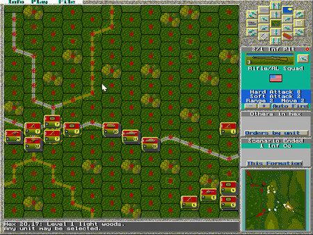 Игра Wargame Construction Set II: Tanks!, скриншот