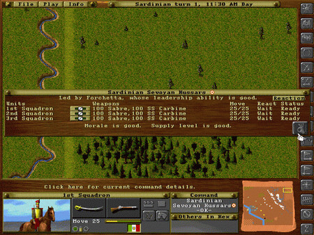 Игра Wargame Construction Set III: Age of Rifles 1846-1905, скриншот