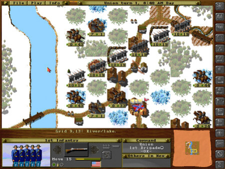 Игра Wargame Construction Set III: Age of Rifles 1846-1905, скриншот