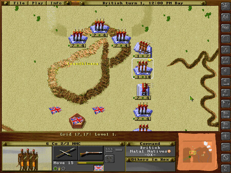 Игра Wargame Construction Set III: Age of Rifles 1846-1905, скриншот