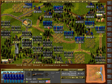 Игра Wargame Construction Set III: Age of Rifles 1846-1905, скриншот
