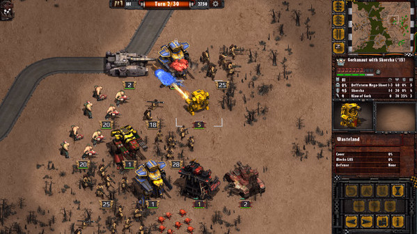 Игра Warhammer 40,000: Armageddon - Da Orks, скриншот
