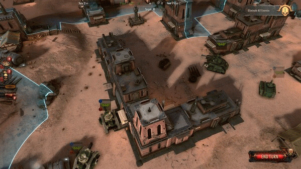 Игра Warhammer 40,000: Battlesector - Astra Militarum, скриншот