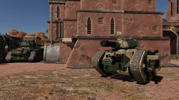 Игра Warhammer 40,000: Battlesector - Astra Militarum, скриншот