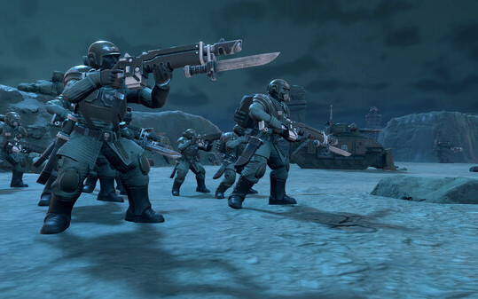 Игра Warhammer 40,000: Battlesector - Astra Militarum, скриншот