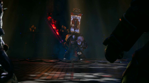 Игра Warhammer 40,000: Chaos Gate - Daemonhunters Castellan Champion Upgrade Pack, скриншот