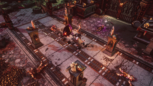 Игра Warhammer 40,000: Chaos Gate - Daemonhunters Castellan Champion Upgrade Pack, скриншот