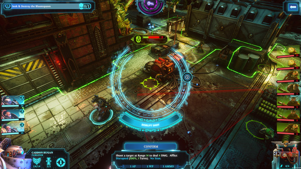 Игра Warhammer 40,000: Chaos Gate - Daemonhunters, скриншот