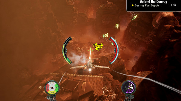 Игра Warhammer 40,000: Dakka Squadron - Flyboyz Edition, скриншот