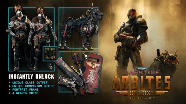 Игра Warhammer 40,000: Darktide - Arbites Class Cosmetic Upgrade, скриншот