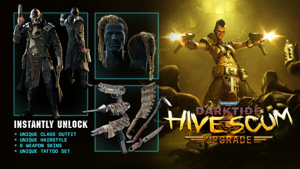 Игра Warhammer 40,000: Darktide - Hive Scum Class Cosmetic Upgrade, скриншот