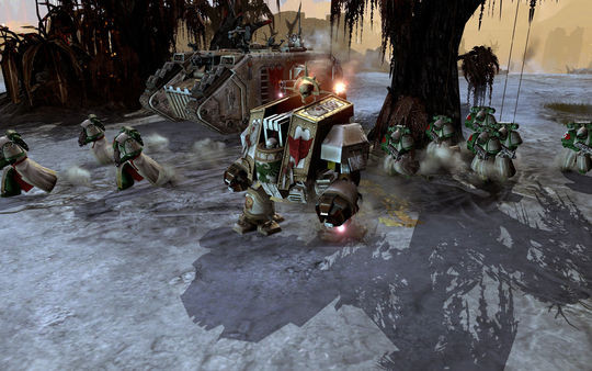 Игра Warhammer 40,000: Dawn of War II: Retribution: Dark Angels Pack, скриншот