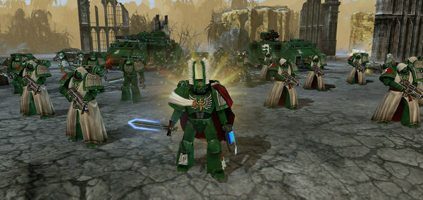 Игра Warhammer 40,000: Dawn of War II: Retribution: Dark Angels Pack, скриншот