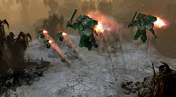 Игра Warhammer 40,000: Dawn of War II: Retribution: Dark Angels Pack, скриншот
