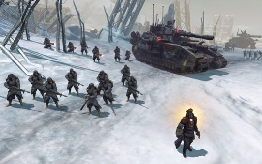 Игра Warhammer 40,000: Dawn of War II - Retribution - Death Korps of Krieg Skin Pack, скриншот
