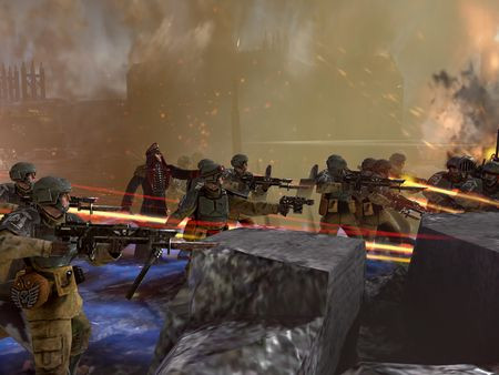 Игра Warhammer 40,000: Dawn of War II - Retribution Imperial Guard Race Pack, скриншот