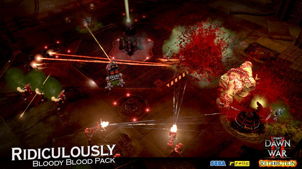 Игра Warhammer 40,000: Dawn of War II - Retribution - Ridiculously Bloody Blood Pack, скриншот