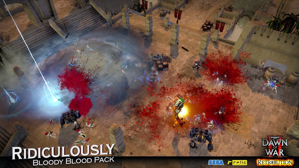 Игра Warhammer 40,000: Dawn of War II - Retribution - Ridiculously Bloody Blood Pack, скриншот